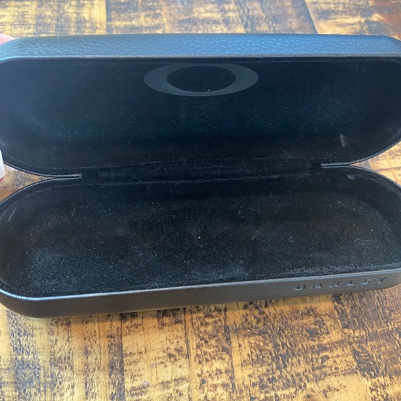 Oakley Square Matte Black Eyeglasses with original case and microfiber cloth - Picture 6 of 15